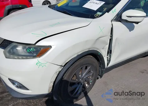 2016 Nissan Rogue Sl из США, поврежденный, VIN 5N1AT2MV8GC790200